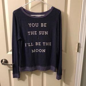 Spiritual Gangsta “Sun and Moon” Sweater, Size Small